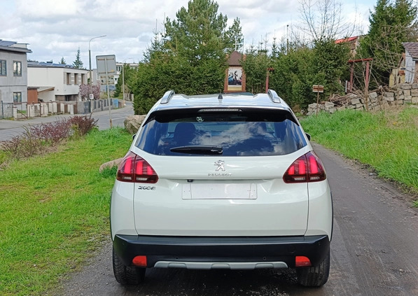 Peugeot 2008 cena 41900 przebieg: 90000, rok produkcji 2018 z Chodzież małe 529